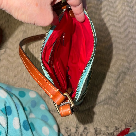 Dooney & Bourke Light Blue Crossbody Bag - Picture 6 of 9